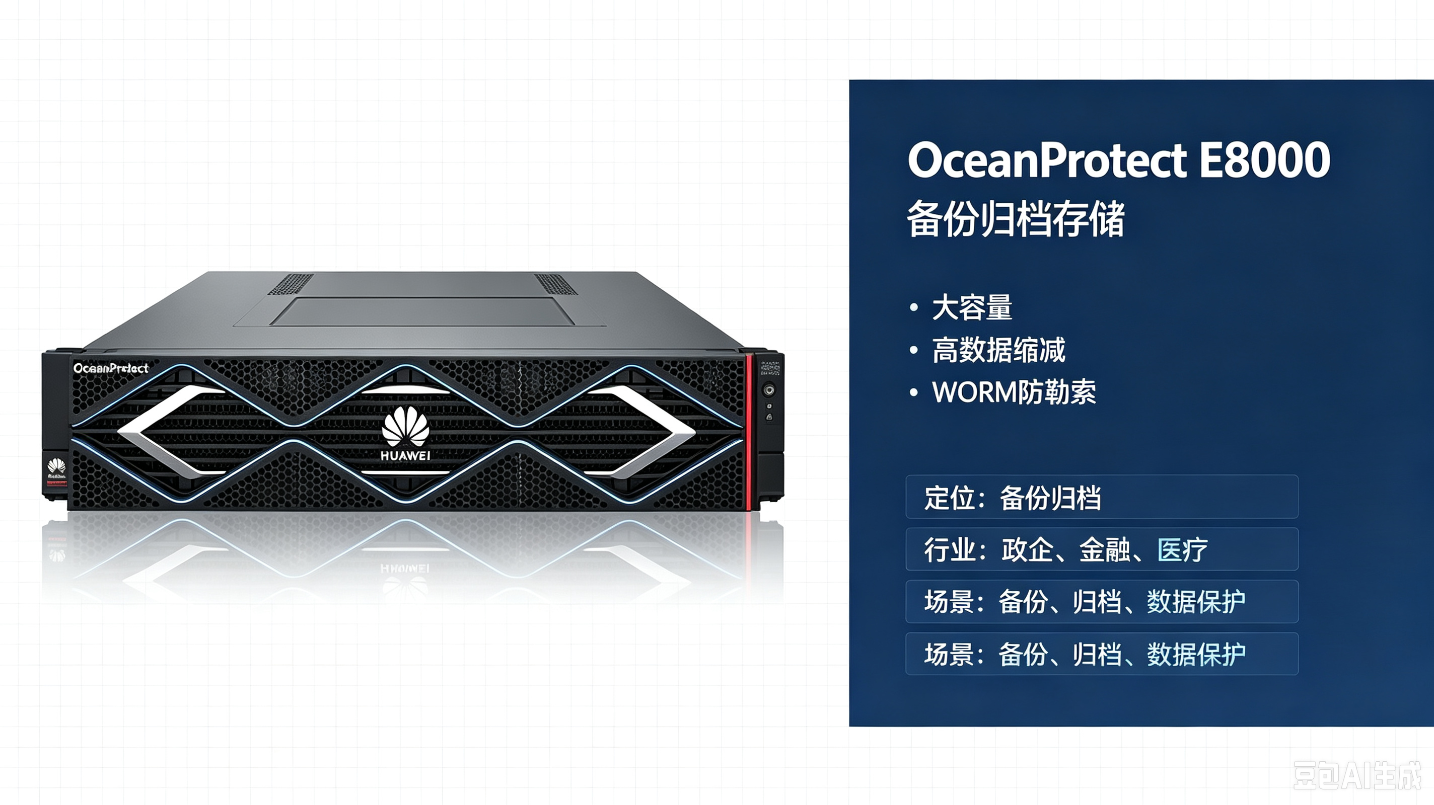 OceanProtect E8000 备份归档存储