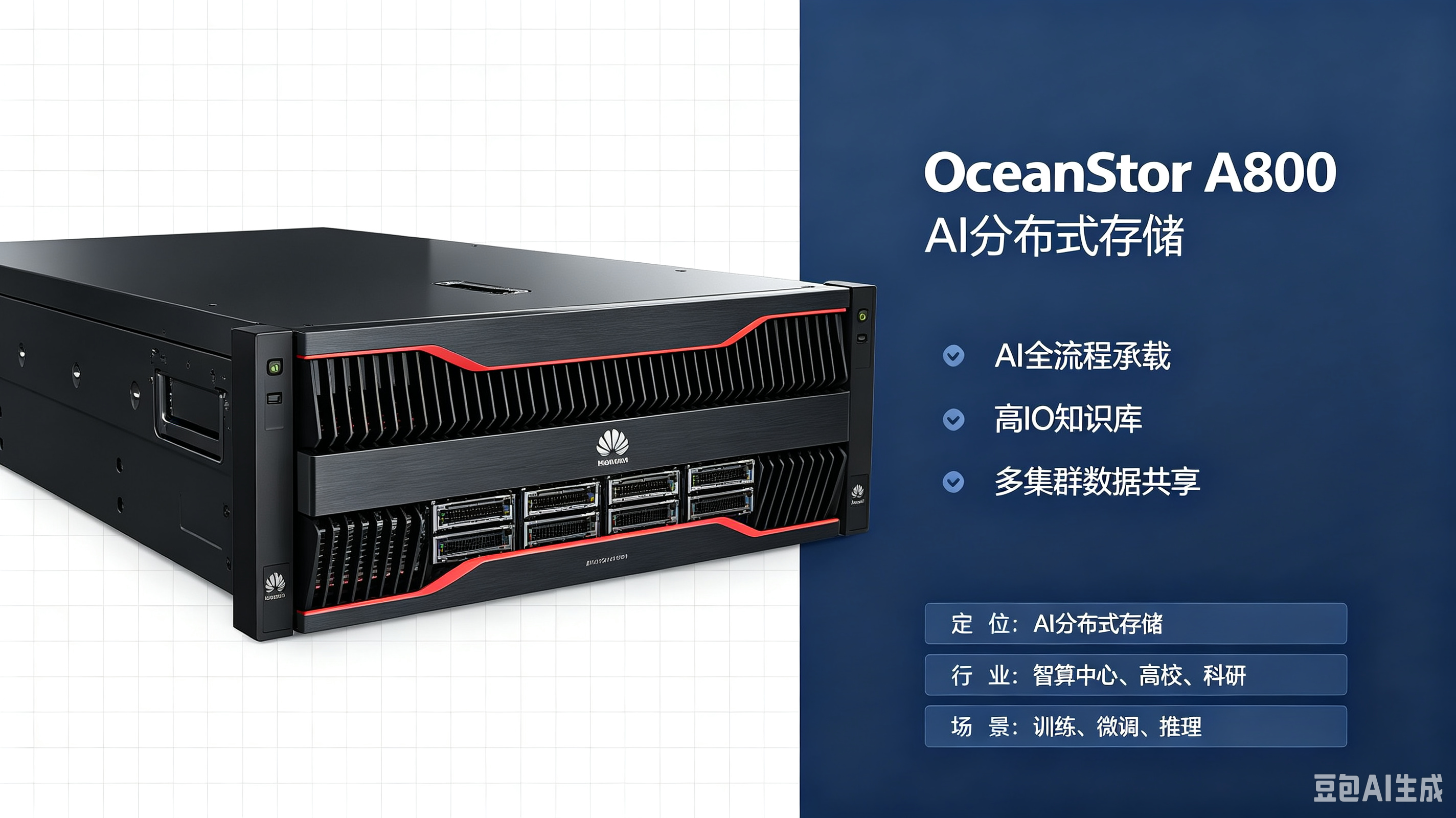 OceanStor A800 AI 分布式存储