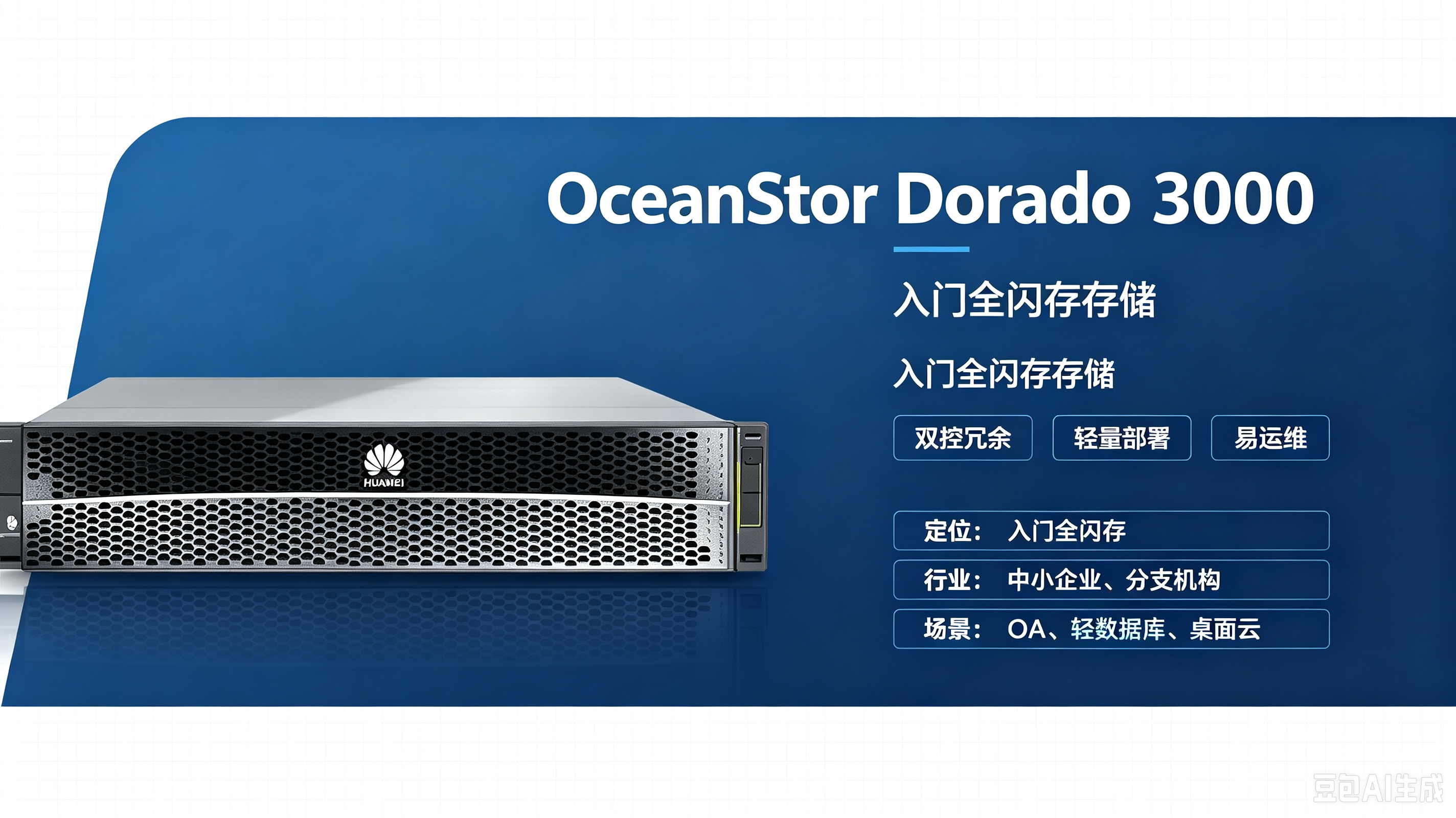 OceanStor Dorado 3000 入门全闪存存储
