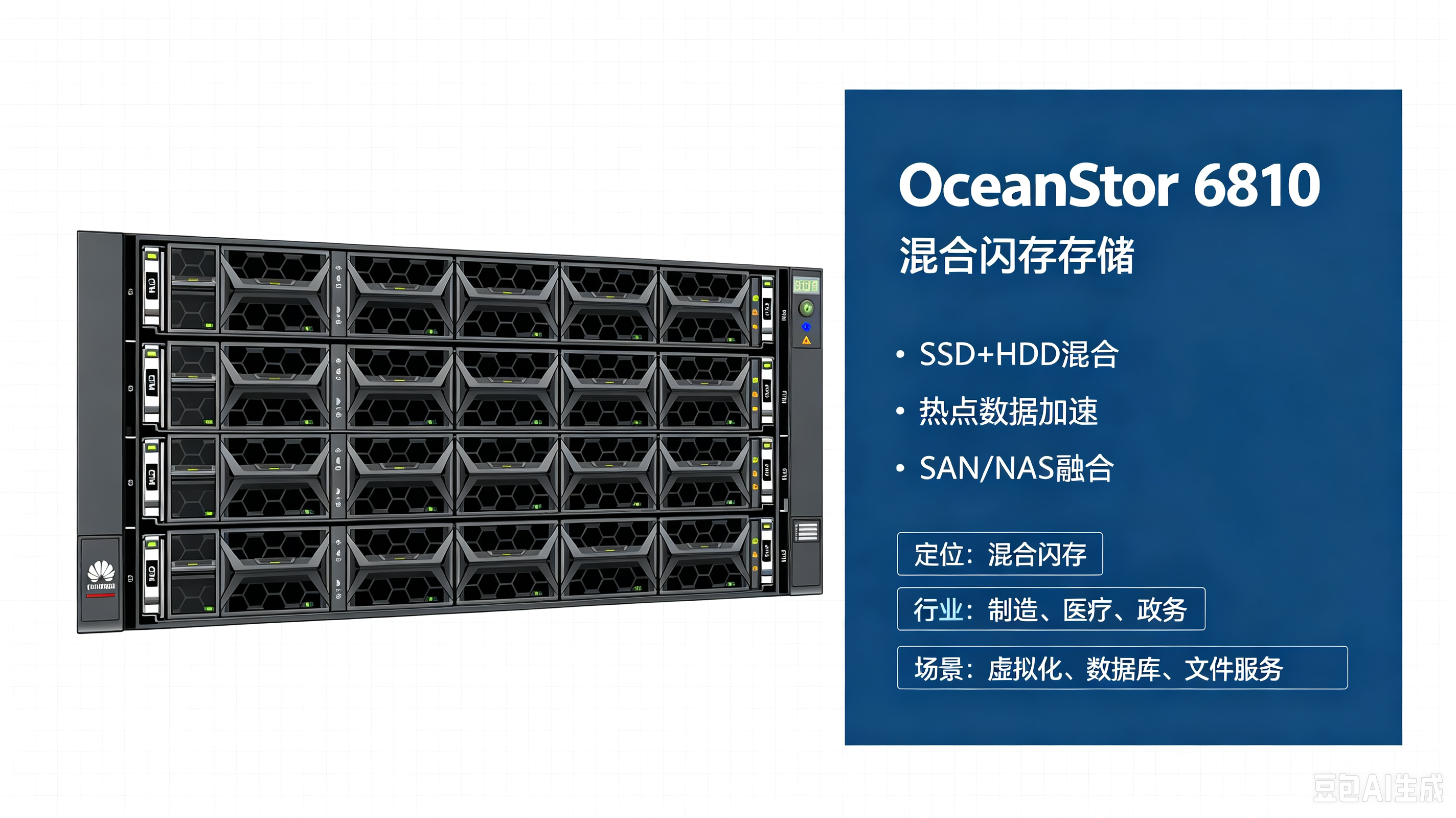 OceanStor 6810 混合闪存存储